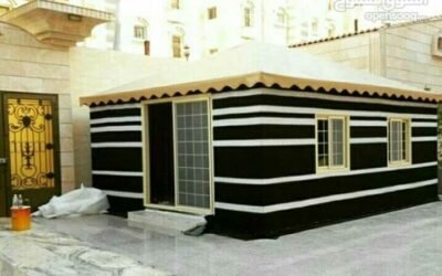 بيت شعر للأحواش بالرياض: أفكار لتصميم جلسة عربية