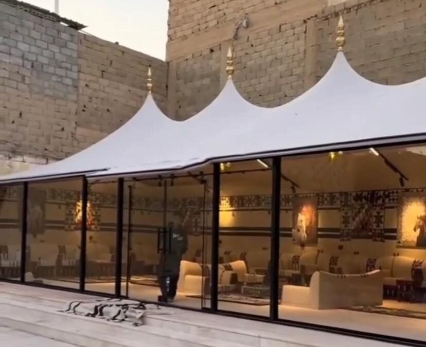 أفضل شركة تفصيل خيام ملكية